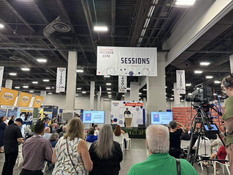 International Fastener Expo stage